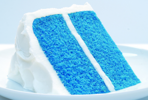 blue suede cake Source: susansdisneyfamily.com